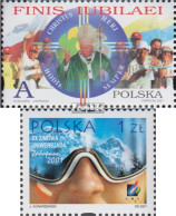 Polen 3875,3876 (kompl.Ausg.) Postfrisch 2001 Christentum, Sport - Nuovi