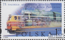 Polen 3920 (kompl.Ausg.) Postfrisch 2001 Eisenbahn - Nuovi