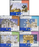 Polen 4215-4219 (kompl.Ausg.) Postfrisch 2005 Mitgliedsstaaten Der EU - Nuovi