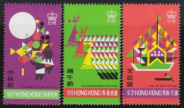 Hong Kong     .    SG    .    331/333    .    **   .    MNH - Unused Stamps