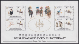 Hong Kong     .    SG    .   MS 466   .    **   .    MNH - Blocks & Sheetlets