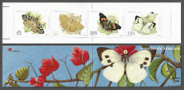 Portugal Booklet  Afinsa 104 - MADEIRA 1997 Butterflies MNH - Markenheftchen