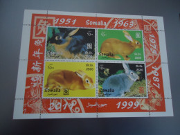 ANIMALS  MNH STAMPS SHEET ANIMALS RABBITS - Rabbits