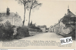 89 . Yonne .  Courson Les Carrieres : Entrée Du Bourg . Route De Clamecy  . - Courson-les-Carrières