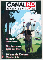 Magazine CANAL BD N° 59 Avril-mai 2008   Guiber   Duchazeau   10 Ans De Donjon - CANAL BD Magazine