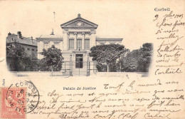 FRANCE - 91 - CORBEIL - Palais De Justice - Carte Postale Ancienne - Corbeil Essonnes