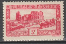 TUNISIE - 1931 - YVERT N° 178 * MH - COTE = 37 EUR. - Neufs