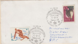 Russia Cover Kirovsk Ca 22.9.1991 (LL176B) - Scientific Stations & Arctic Drifting Stations