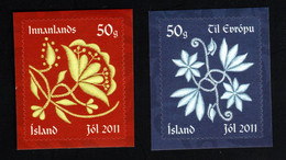 2011 Christmas Mi IS 1338 - 1339 Sn IS 1251 - 1252 Yt IS 1265 - 1266 Sg IS 1336 - 1337 Xx MNH - Neufs