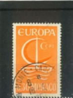 MONACO - 1966, EUROPA STAMP, # 698, USED. - Gebruikt