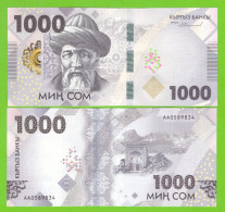 KYRGYZSTAN  1000 SOM 2023 P-W39 UNC - Kyrgyzstan