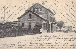 BELGIQUE - AMPSIN - La Gare - Edition H Ferrière - Carte Postale Ancienne - Amay