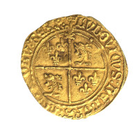 Louis XII-Écu DOr Au Soleil Du Dauphiné 1498 Montélimar - 1498-1515 Louis XII Le Père Du Peuple