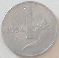 1954 - Italia 1 Lira     ----- - 1 Lira