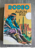 Bd  Album  RODEO   N° 52 Avec N° 275.276.277.278   Dedans LUG 1974  TEX WILLER  MIKI LE RANGER - Lug & Semic