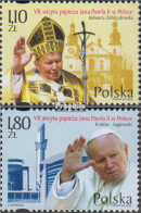 Polen 3984-3985 (kompl.Ausg.) Postfrisch 2002 Papst - Nuovi