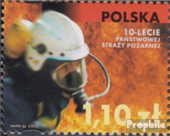 Polen 3971 (kompl.Ausg.) Postfrisch 2002 Feuerwehr - Nuovi