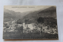 Cpa 1923, Saint Pierre D'Entremont, Vue Générale, Isère 38 - Saint-Pierre-d'Entremont