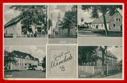 * Gruss Aus WINDECK - Gruß - Multivues - Warenhaus Giernoth Kapelle Gasthaus Stanitzok Schloß Schule - 1943 - Windeck