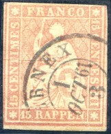 Suisse, N°28 Oblitéré - (F057) - Used Stamps