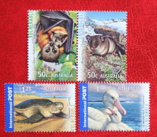 Endangered Animals Turtle Bird Vogel 2007 Mi 2854-2857 Yv - POSTFRIS MNH ** Australia Australien Australie - Mint Stamps