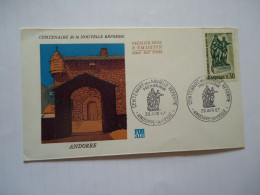 ANDORRA FDC 1967 NOUVELLE REPORME - Sonstige & Ohne Zuordnung