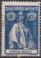 Lourenço Marques- 1914,   Ceres.    5 C.  Pap. Pontinhado   ** MNH  MUNDIFIL   Nº 123a - Lourenco Marques