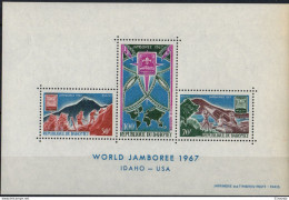 DAHOMEY Jamboree Mondial En Idaho , Scoutisme, Yvert BF 9** MNH - Neufs