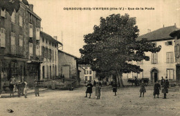 ORADOUR SUR VAYRES RUE DE LA POSTE - Oradour Sur Vayres