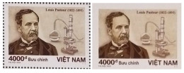 Vietnam 2022 Louis Pasteur 200 Ann Set Of Perforated And Imperforated Stamps Mint - Louis Pasteur