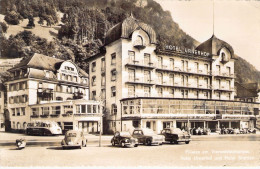 SUISSE -  Flüelen Am Vierwaldstättersee - Hotel Urnerhof Und Sternen - Carte Postale Ancienne - Wald
