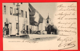 DBC-21 Boudevilliers Val-de-Ruz, Epicerie Mercerie Circulé  1901  Dos Simple  ANIME  Carte-Photo   - Villiers