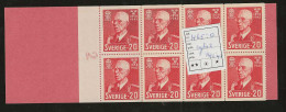 1942 MNH Sweden Booklet Facit H65 Postfris** - 1904-50