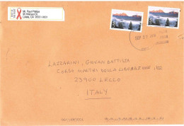 LETTERA PER ITALIA - Storia Postale