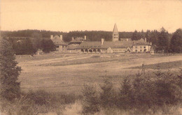 BELGIQUE - SAINT HUBERT - Monastère ND D'Hurtebise - Abbaye Vue De La Route De St Hubert - Carte Postale Ancienne - Saint-Hubert