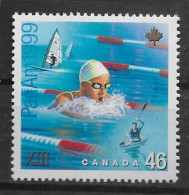 CANADA  N° 1670 * * Natation Kayak Planche A Voile - Canoa