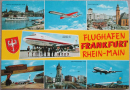 GERMANY DEUTSCHLAND FRANKFURT AM MAIN FLUGHAFEN AIRPORT CARD POSTKARTE POSTCARD ANSICHTSKARTE CARTE POSTALE PC CP AK - Langen
