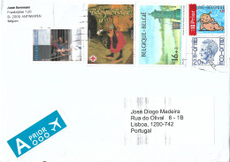 Belgique Cover To Portugal - Covers & Documents