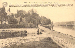 BELGIQUE - Yvoir - Le Pont D'Yvoir Et Le Confluent De La Molignée à Moulins - Carte Postale Ancienne - Yvoir