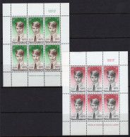 New Zealand 1973 Health - Prince Edward MS Set Of 2 HM (SG MS1033) - Nuovi