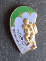 INSIGNE PARACHUTISTE PROMOTION 1585 - 1980 . NUMEROTE - Marinera