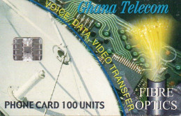 GHANA - CHIP CARD - FIBER OPTICS - 12/01 - Ghana