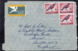 South Africa 1974 - Aerogram - Birds - Cover - Lettres & Documents