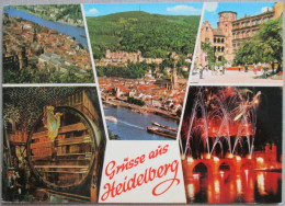 GERMANY DEUTSCHLAND BADEN WURTTEMBERG HEIDELBERG SCHLOSS CARTE POSTALE POSTKARTE POSTCARD ANSICHTSKARTE CARD PC AK CP - Hanau