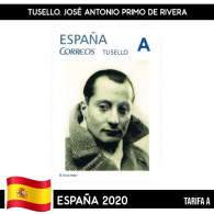 D0270# España 2020. TUSELLO José Antonio Primo De Rivera (MNH) - Sonstige & Ohne Zuordnung