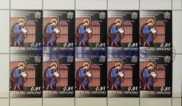 3773- VATICANO - VATICAN CITY 2009 PONTIFICIO ISTITUTO BIBLICO FULL SHEET 10 STAMPS C/ANNULLO 1° GIORNO - USED - Used Stamps