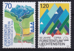 MiNr. 1289 - 1290 Liechtenstein 2002, 4. März. Internationales Jahr Der Berge - Postfrisch/**/MNH - Neufs