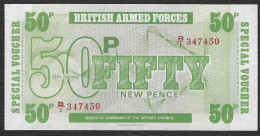 British Armed Forces - Banconota Non Circolata FdS UNC Da 50 New Pence - Sesta Serie  P-M49 - 1972 #19 - Fuerzas Armadas Británicas & Recibos Especiales