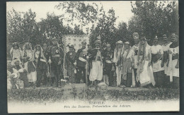 Belgique - STAVELE ( Alveringem ) - Fete Des Zouaves - Presentation Des Acteurs ( Cpa Datée En 1915)  - Gb 20025 - Alveringem