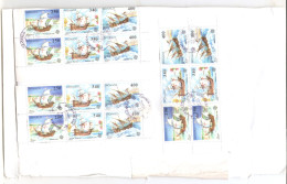 MONACO , Lettre Avec 5 Séries EUROPA 1992 - Covers & Documents